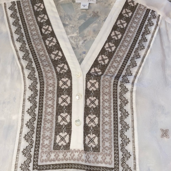 XS JJILL Gossamer Tunic - Picture 4 of 5